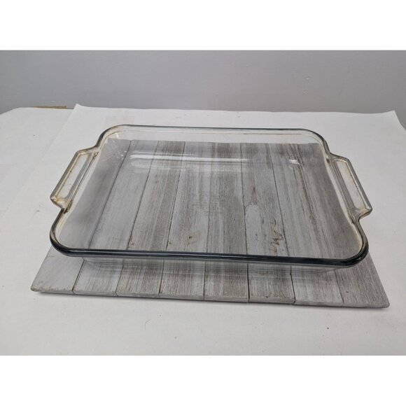 Anchor Hocking 1040 Clear Glass Rectangular Baking Dish 3 Qt 9 1/2" 13 1/2" #2 - Picture 1 of 7